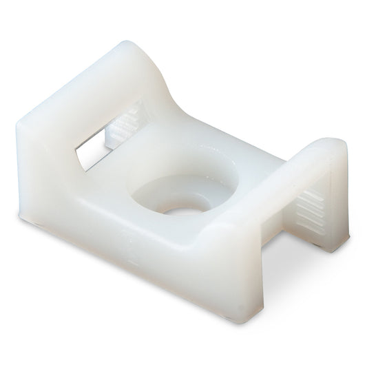 Ancor Cable Tie Mount - Natural - #8 Screw - 100 Pieces Per Bag image 1