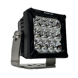 Black Oak 4" LED Pod Light - Black Housing - Bracket Mount - 120W - Combo Beam image 0