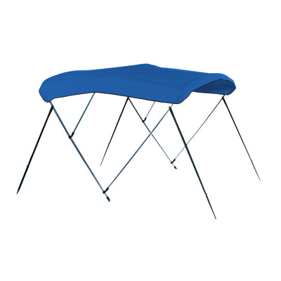 Carver 3 Bow 4675U Bimini Top with Boot - Pacific Blue Acrylic image 1