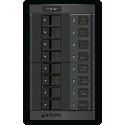 Blue Sea 230 Volt AC 8 Position 360 Panel image 1