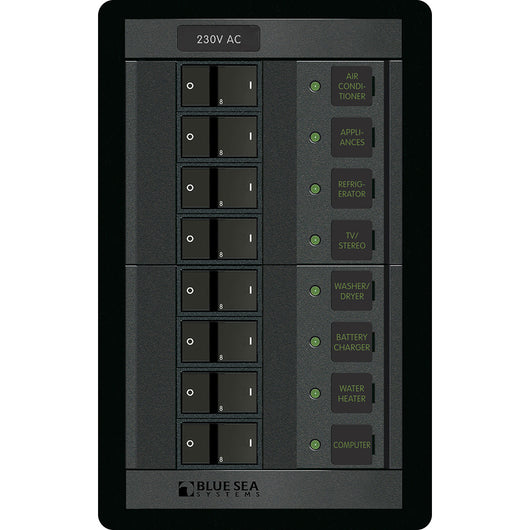 Blue Sea 230 Volt AC 8 Position 360 Panel image 1