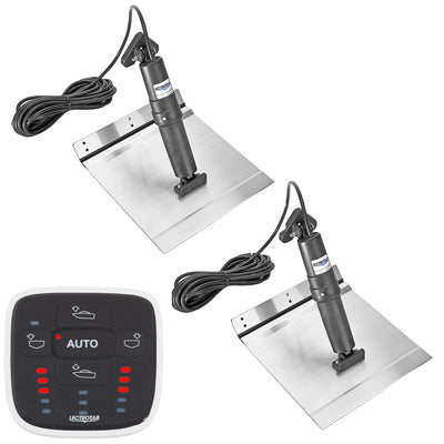 Lectrotab XKA Aluminum Alloy Trim Tab Kit w/ALC-1 Control - 9 x 18 image 1