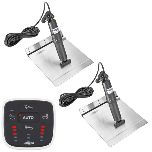 Lectrotab XKA Aluminum Alloy Trim Tab Kit w/ALC-1 Control - 9 x 18 image 1