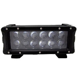 Heise Infinite Series 8" RGB Backlite Dualrow Bar - 12 LED
