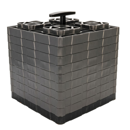 Camco FasTen Leveling Blocks XL w/T-Handle - 2x2 - Grey *10-Pack image 1