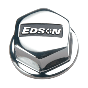 Edson Stainless Steel Wheel Nut - 1"-14 Shaft Threads image 0