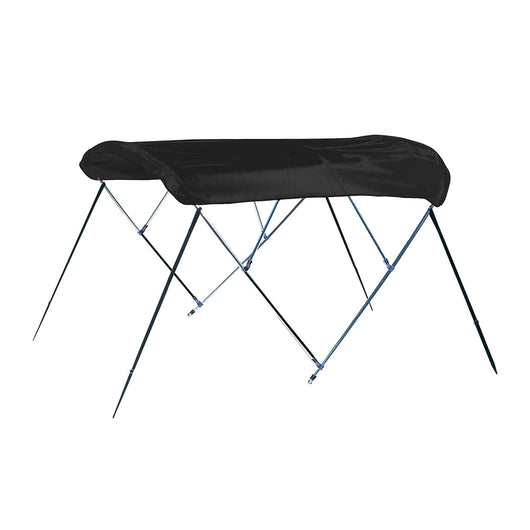 Carver 3 Bow 4675U Bimini Top with Boot - Black Acrylic image 1