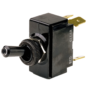 BEP SPDT Lighted Toggle Switch - ON/OFF/ON image 0