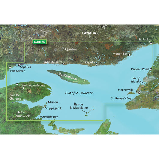 Garmin BlueChart&reg; g3 Vision&reg; HD - VCA007R - Les Mechins - St. George's Bay - microSD&trade;/SD&trade; image 1