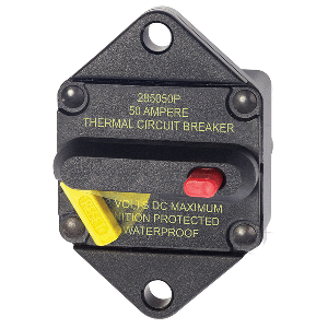Blue Sea 7083 50 Amp Circuit Breaker Panel Mount 285 Series image 0
