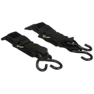 Attwood Quick-Release Transom Tie-Down Straps 2" x 4' Pair image 1