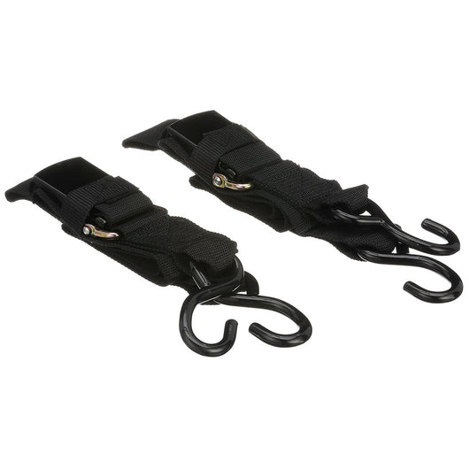 Attwood Quick-Release Transom Tie-Down Straps 2" x 4' Pair image 1