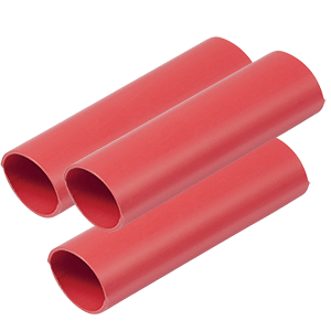 Ancor Heavy Wall Heat Shrink Tubing - 3/4" x 12" - 3-Pack - Red image 0