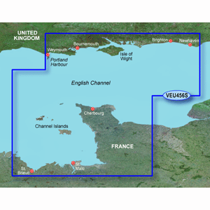 Garmin BlueChart&reg; g3 Vision&reg; HD - VEU465S - The Solent &amp; Channel Islands - microSD&trade;/SD&trade; image 0