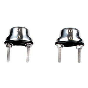 Edson Stainless Steel Pedestal Guard Mounting Feet - Pair image 0