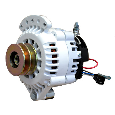 Balmar Alternator 100 AMP 12V 1-2" Single Foot Spindle Mount Dual Vee Pulley w/Isolated Ground image 1