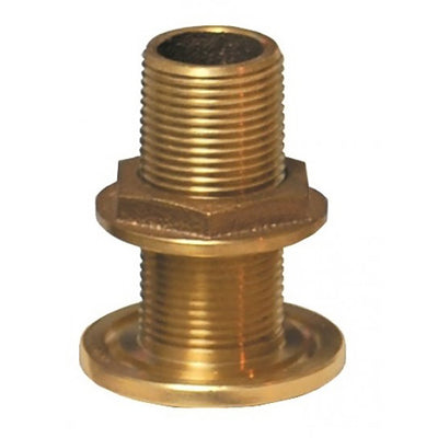 GROCO 2-1/2" Bronze Thru-Hull Fitting w/Nut image 1