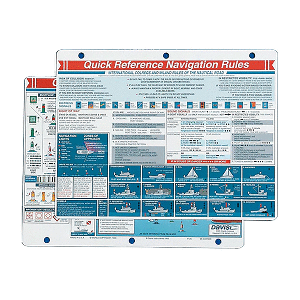 Davis Quick Reference Navigation Rules Card image 0