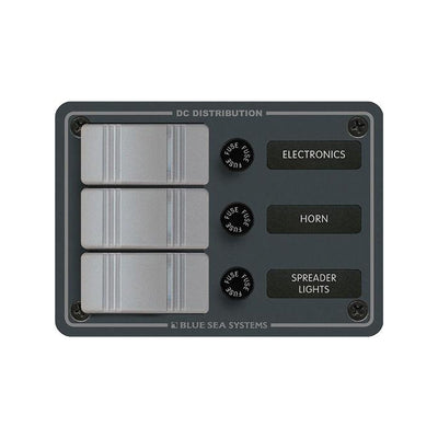 Blue Sea 8054 Slate Grey - 3 Position - Vertical image 1