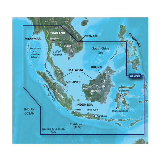 Garmin BlueChart&reg; g3 Vision&reg; HD - VAE009R - Sin/Mal/Indonesia - microSD&trade;/SD&trade; image 1