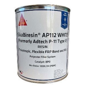 Sika SikaBiresin&reg; AP112 White Gallon BPO Hardener Required image 0