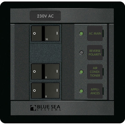 Blue Sea 230 Volt AC Main + 2 Positions image 1
