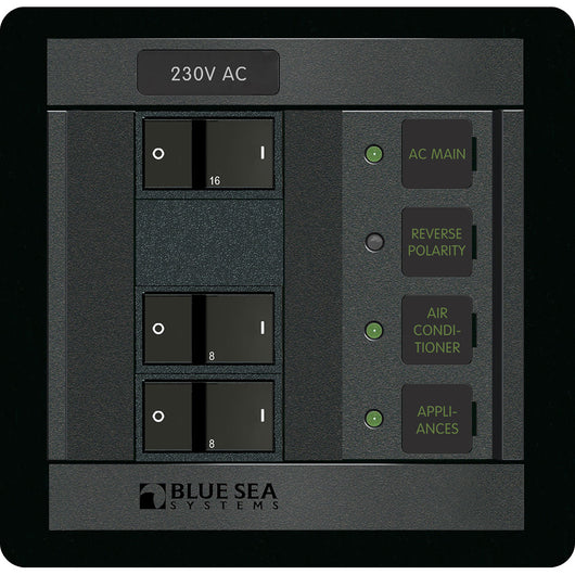 Blue Sea 230 Volt AC Main + 2 Positions image 1