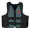 Full Throttle Adult Rapid-Dry Life Jacket - Grey/Black - 2XL/4XL
