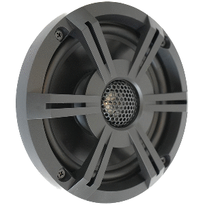 Banshee Marine 6.5" Marine Speaker - Black Sports Grille image 0