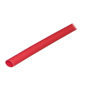 Ancor Adhesive Lined Heat Shrink Tubing (ALT) - 1/4" X 48" - 1-Pack - Red
