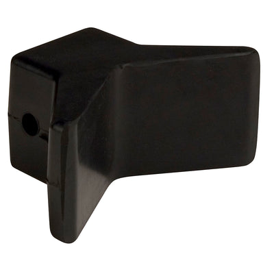 C.E. Smith Bow Y-Stop - 3" x 3" - Black Natural Rubber image 1