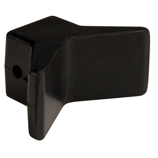 C.E. Smith Bow Y-Stop - 3" x 3" - Black Natural Rubber image 1