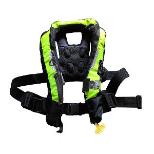 First Watch Auto/Manual Convertible 38g Inflatable PFD - Hi-Vis Yellow image 0