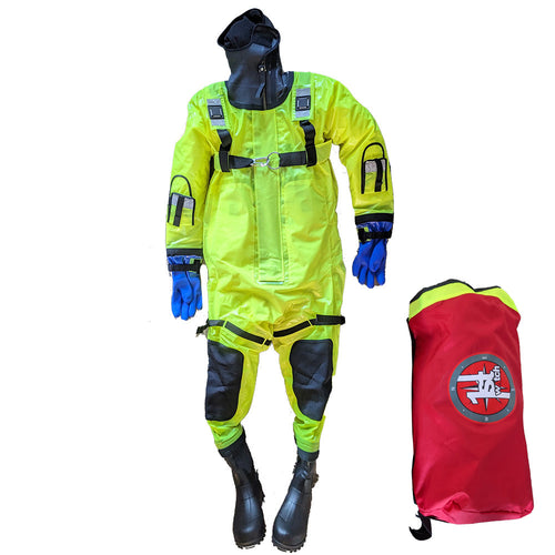 First Watch Rs-1008 Ice Rescue Suit Hi-vis Yellow - Jumbo