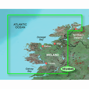 Garmin Bluechart® G3 Vision® Hd - Veu484s - Ireland North-west - Microsd™/sd™