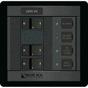 Blue Sea 230 Volt Ac Main + 2 Positions