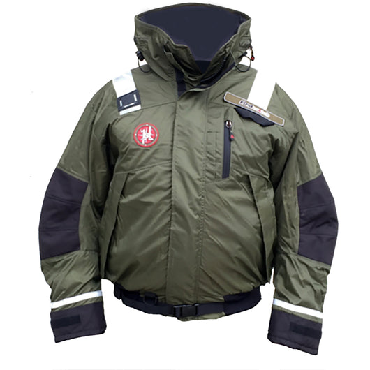 First Watch AB-1100 Flotation Bomber Jacket - Green - XL image 1