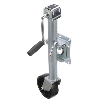 Attwood Fold-Up Trailer Jack - 1000 lb Capacity - Single Wheel image 1