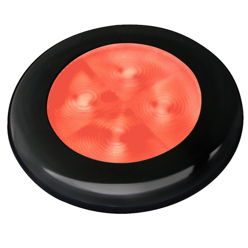 Hella Marine Slim Line Led 'enhanced Brightness' Round Courtesy Lamp - Red Led