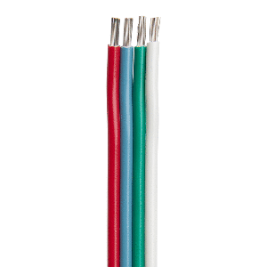 Ancor Flat Ribbon Bonded RGB Cable 16/4 AWG - 100'