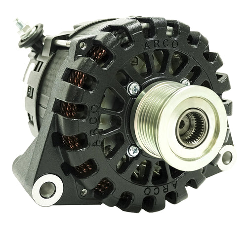 ARCO Marine Zeus 24V 7kW N62 Alternator with Clutch Pulley