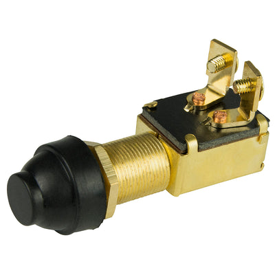 BEP 2-Position SPST Push Button Switch - OFF/(ON) image 1