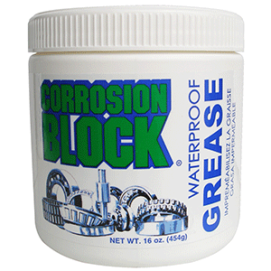 Corrosion Block High Performance Waterproof Grease - 16oz Tub - Non-Hazmat, Non-Flammable &amp; Non-Toxic image 0