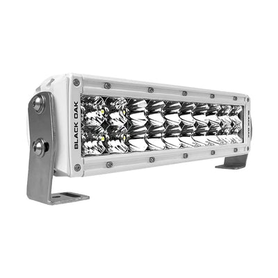 Black Oak Pro Series 3.0 Double Row 10" LED Light Bar - Combo Optics - White Housing image 1
