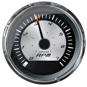 Faria Platinum 4" Tachometer - 7000 Rpm (gas - Inboard, Outboard & I/o)