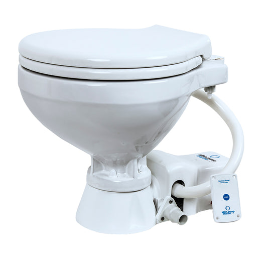 Albin Group Marine Toilet Standard Electric EVO Compact - 24V image 1