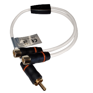 Fusion RCA Cable Splitter - 1 Male to 2 Female - 1' image 0