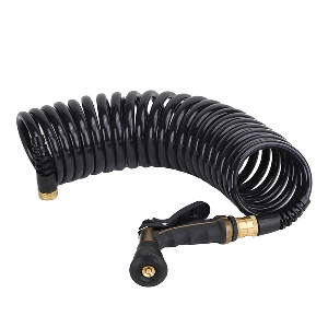HoseCoil Commercial Pilot PRO 20' Hose Kit w/Boat Bumper Metal Body Nozzle