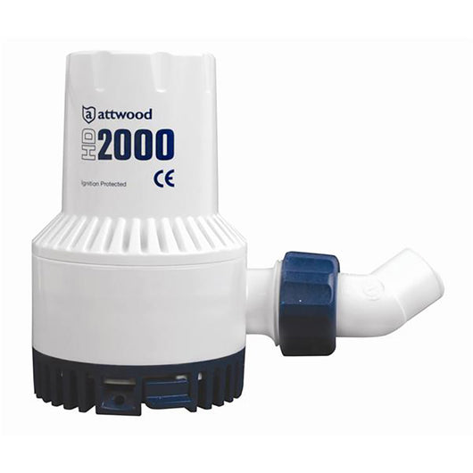 Attwood HD2000 Heavy Duty Bilge Pump - 24V &amp; 2000 GPH image 1