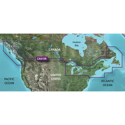 Garmin BlueChart&reg; g3 HD - HXCA600X - Canada - microSD&trade;/SD&trade; image 1